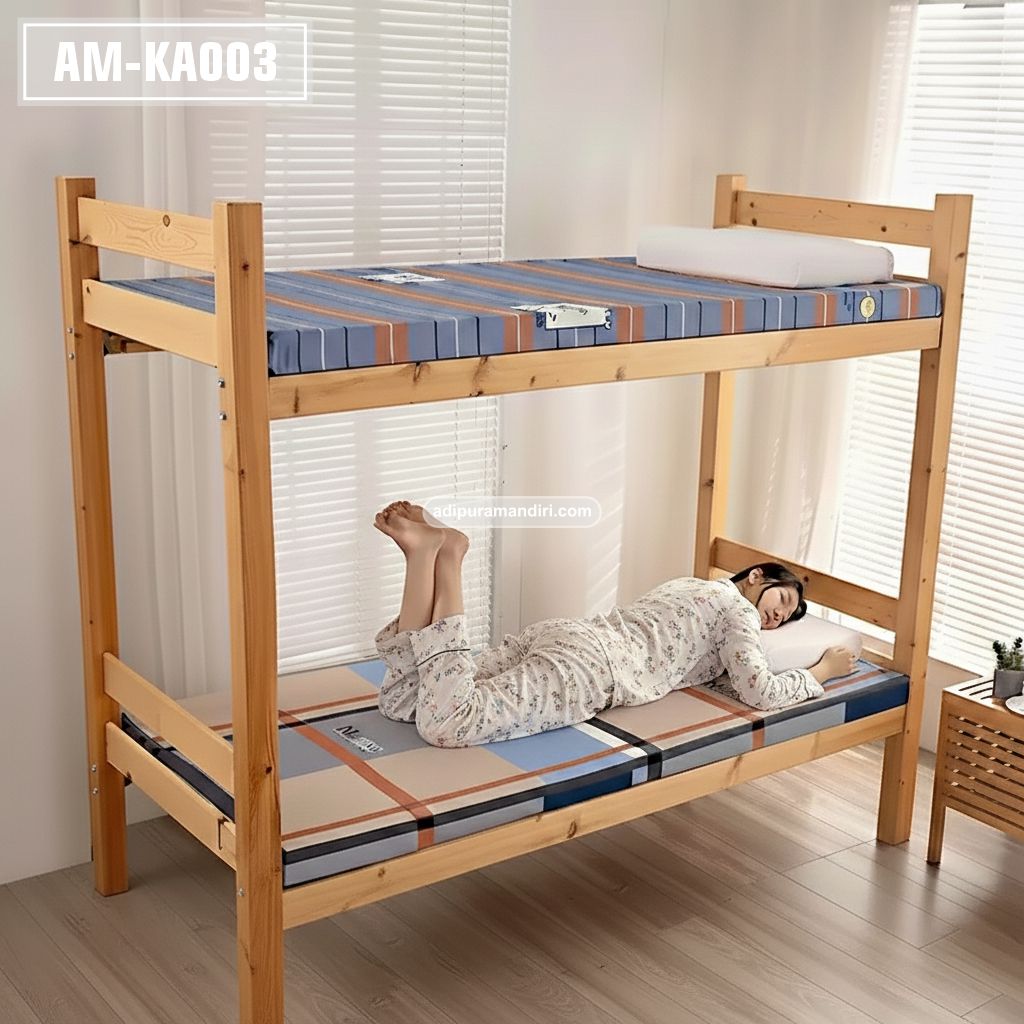 AM-KA003– Classic Tartan Foam Mattress (Kasur Busa Tipis / Matras Ranjang Tingkat) - Image 2