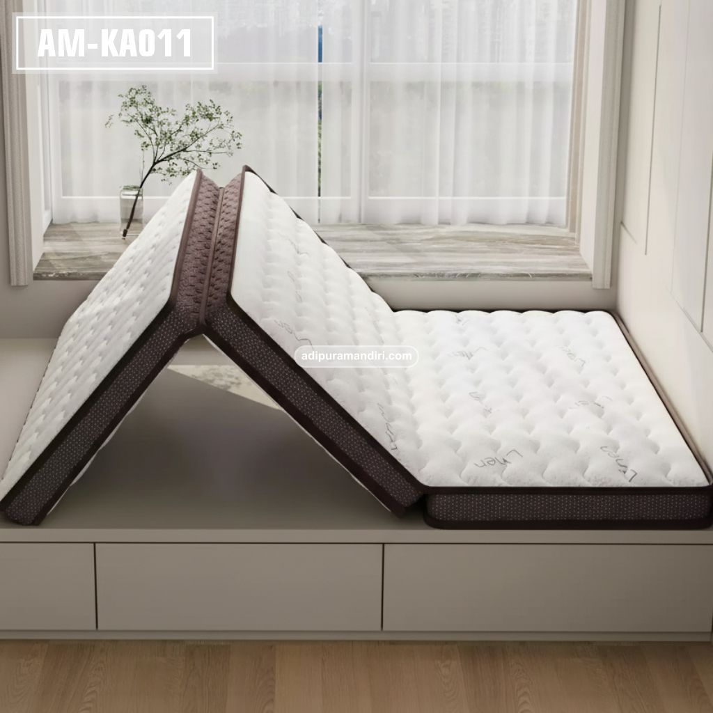 AM-KA011– Premium Tri-Fold Space-Saving Mattress (Kasur Lipat Tiga Ergonomis)
