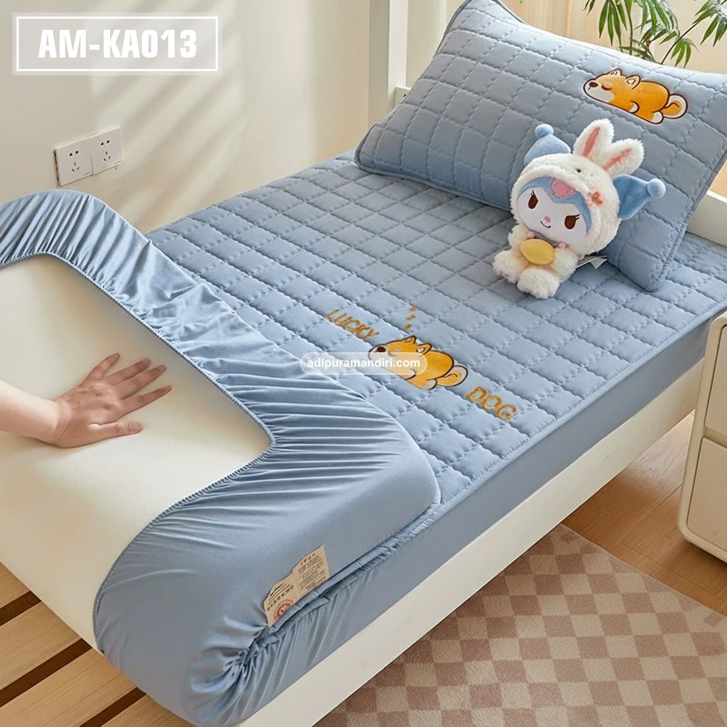 AM-KA013– Ergo-Massage Latex Topper with Washable Fitted Cover (Topper Busa Pijat dengan Sarung Sprei) - Image 4