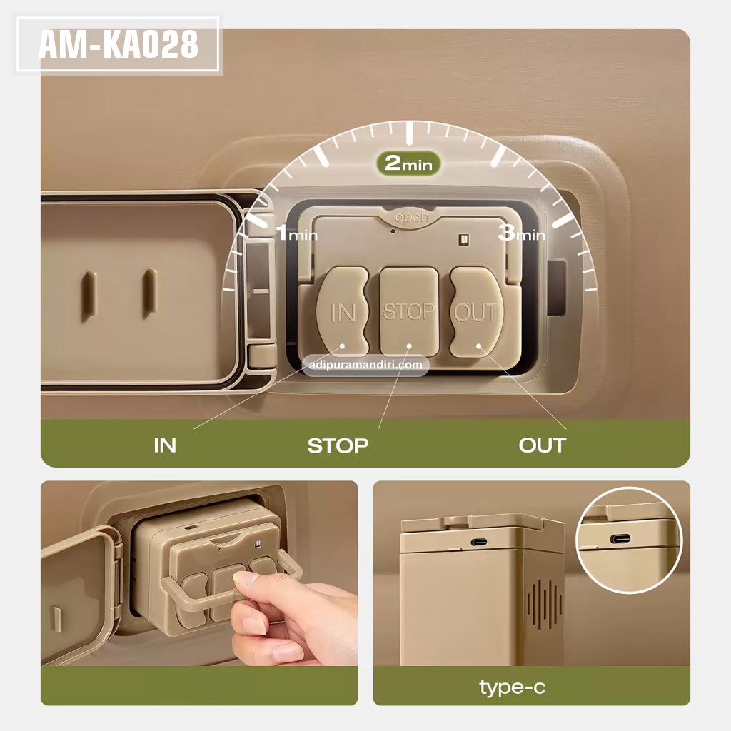AM-KA028– Portable Inflatable Air Mattress